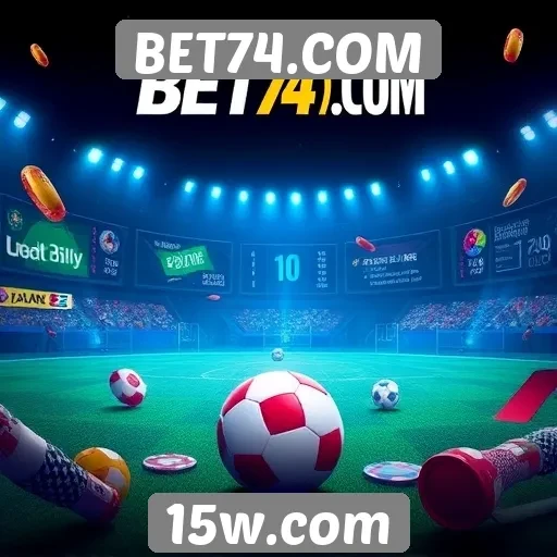 Variedade de jogos disponíveis no BET74.COM